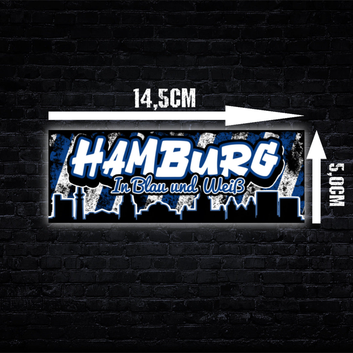Hamburg Aufkleber (40 Stück)