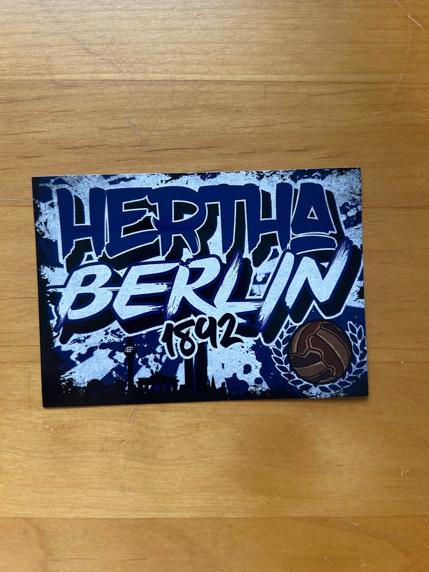 60 mal Hertha Berlin Aufkleber/Sticker