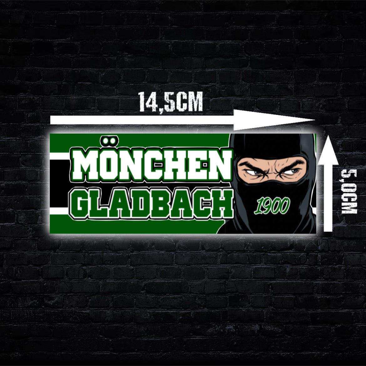 Mönchengladbach Aufkleber (40 Stück)