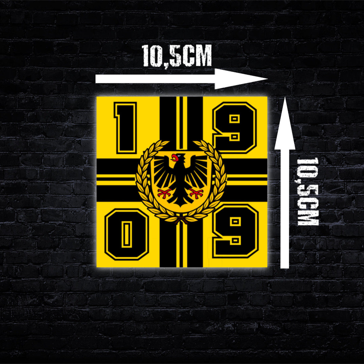 Dortmund Aufkleber (30 Stück)