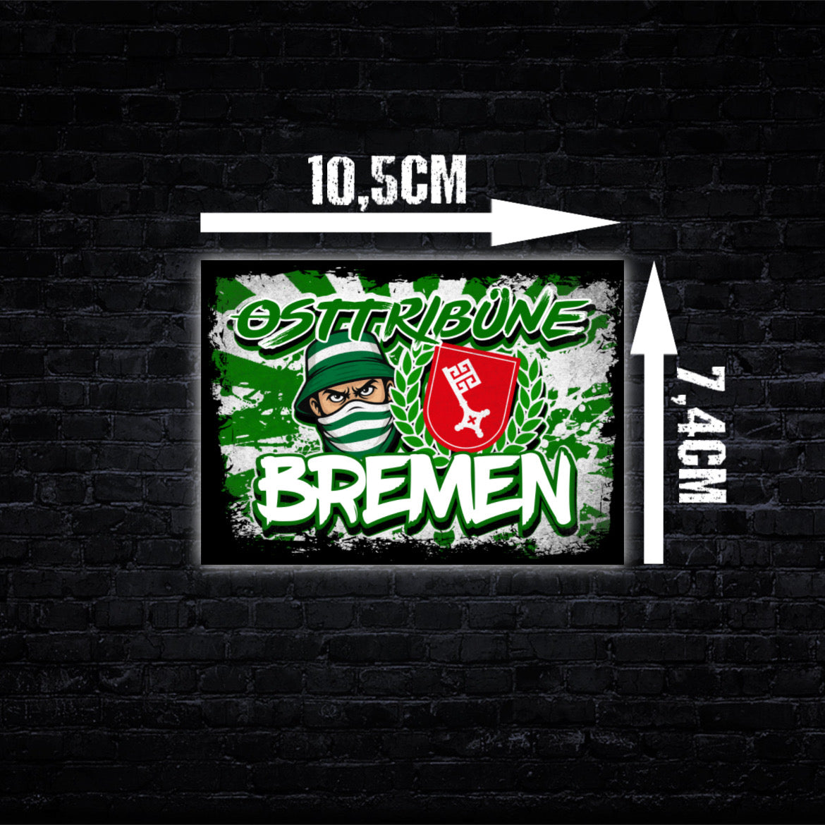 Bremen Aufkleber (30 Stück)