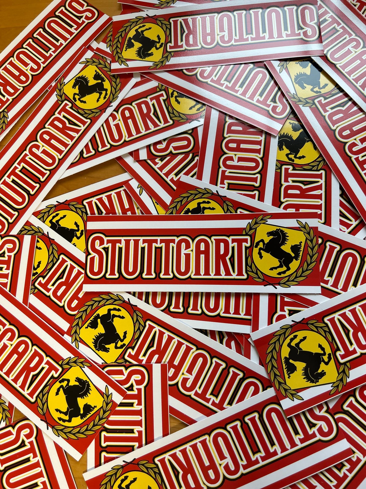 Stuttgart Aufkleber (80 Stück)