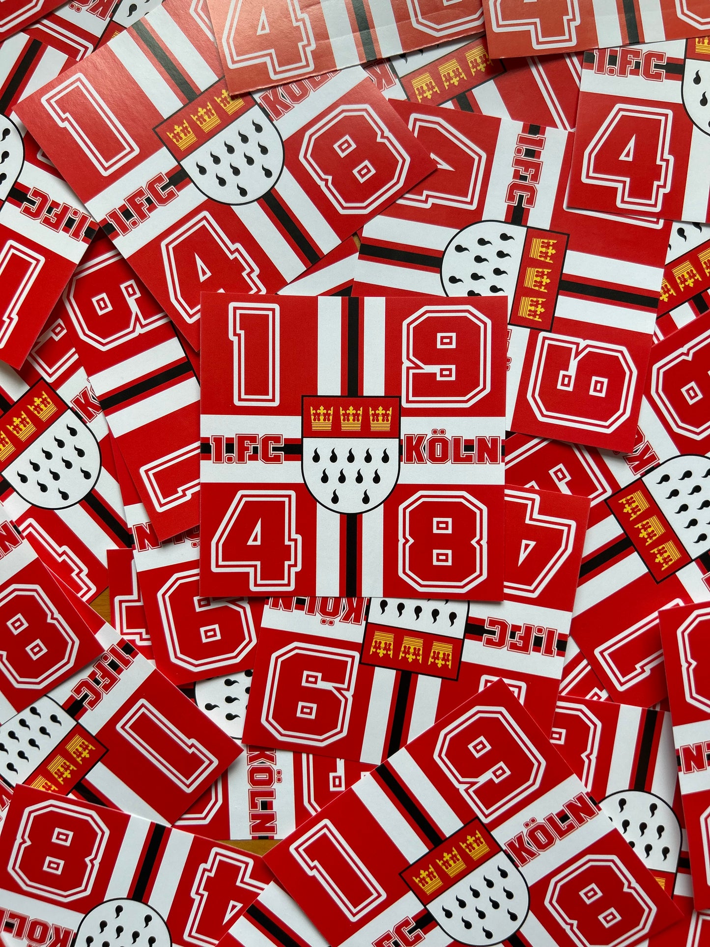 100 mal Köln Aufkleber Motiv „1948“