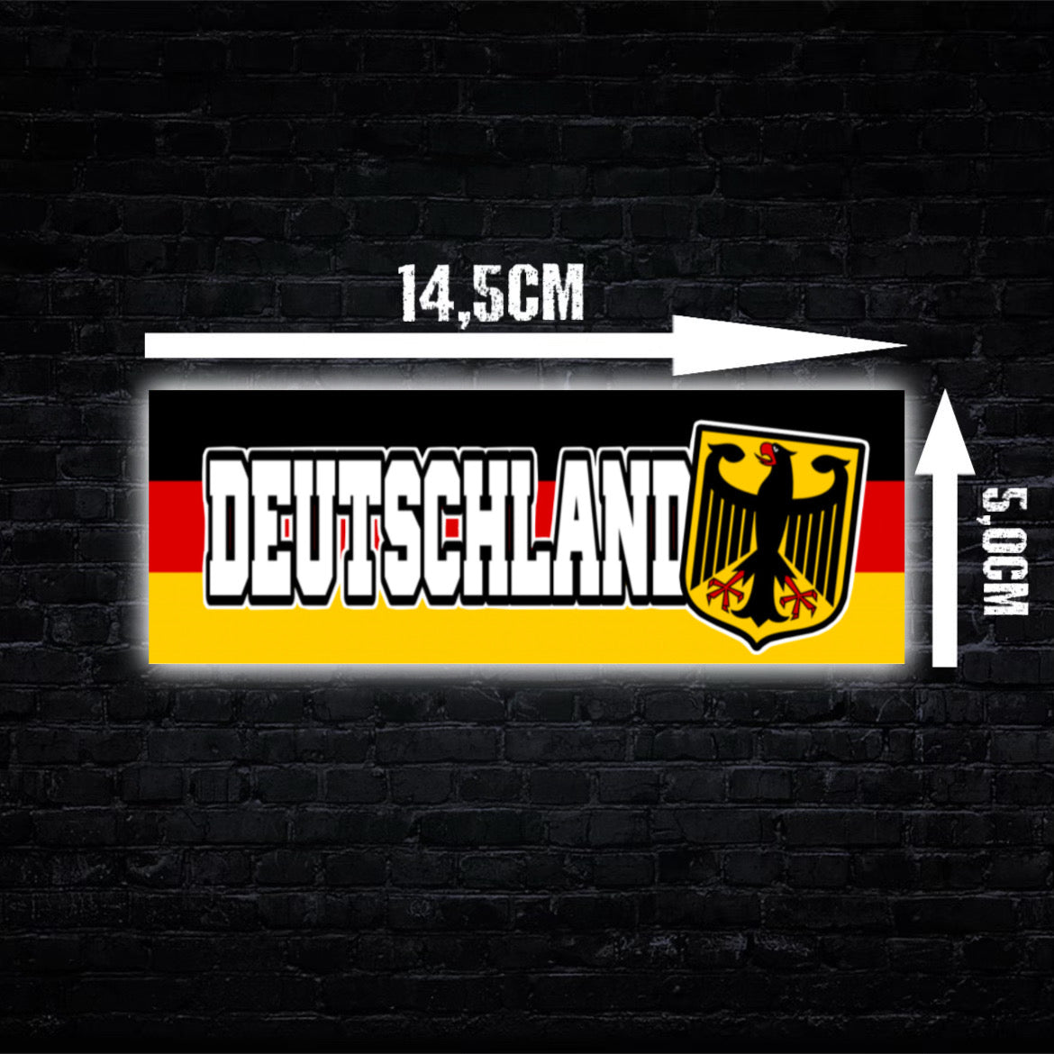 Deutschland Aufkleber (40 Stück)
