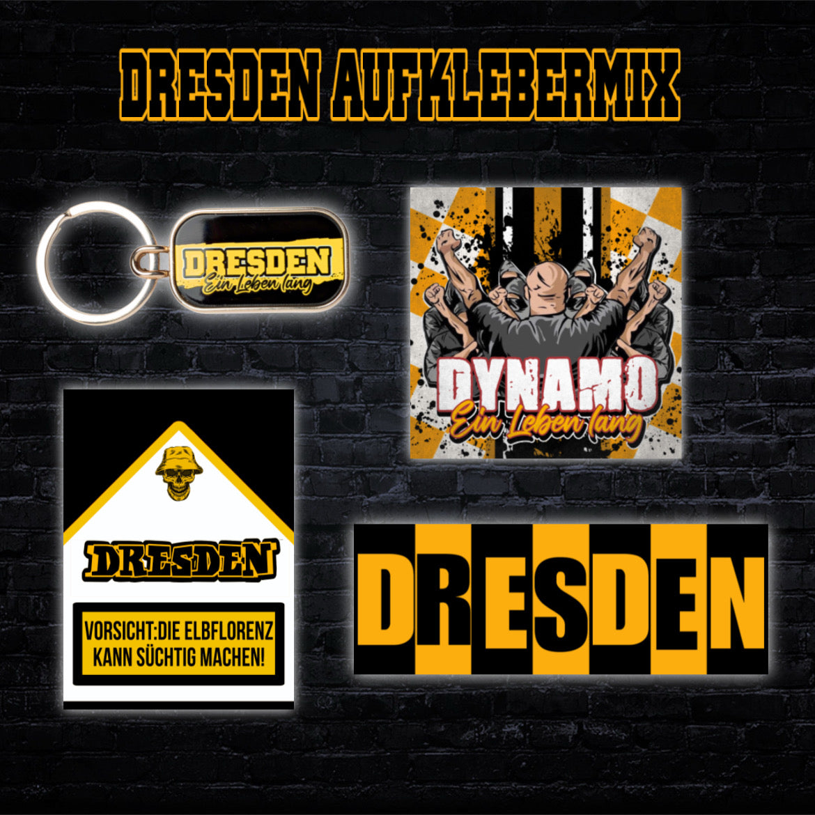 Dresden „Aufklebermix“