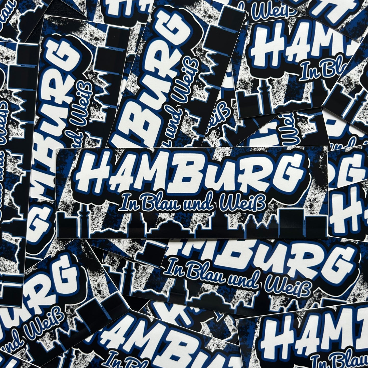 Hamburg Aufkleber (40 Stück)