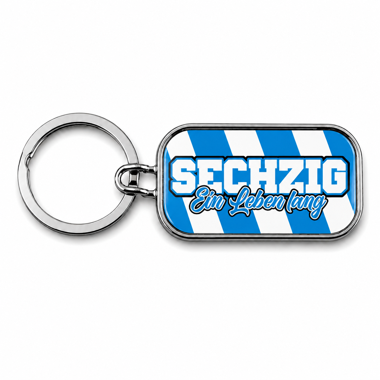 München Blau Schlüsselanhänger