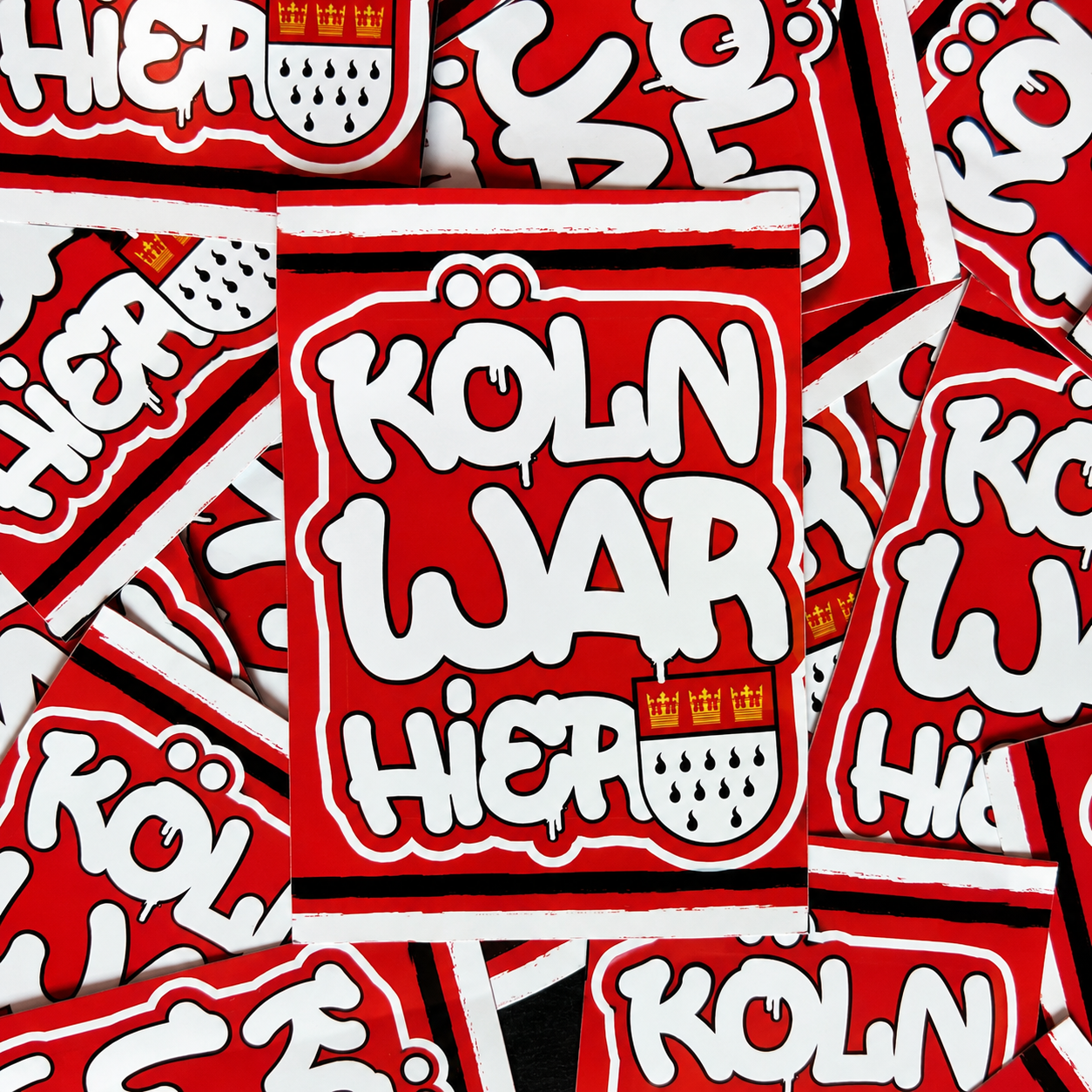Köln Aufkleber (30 Stück)