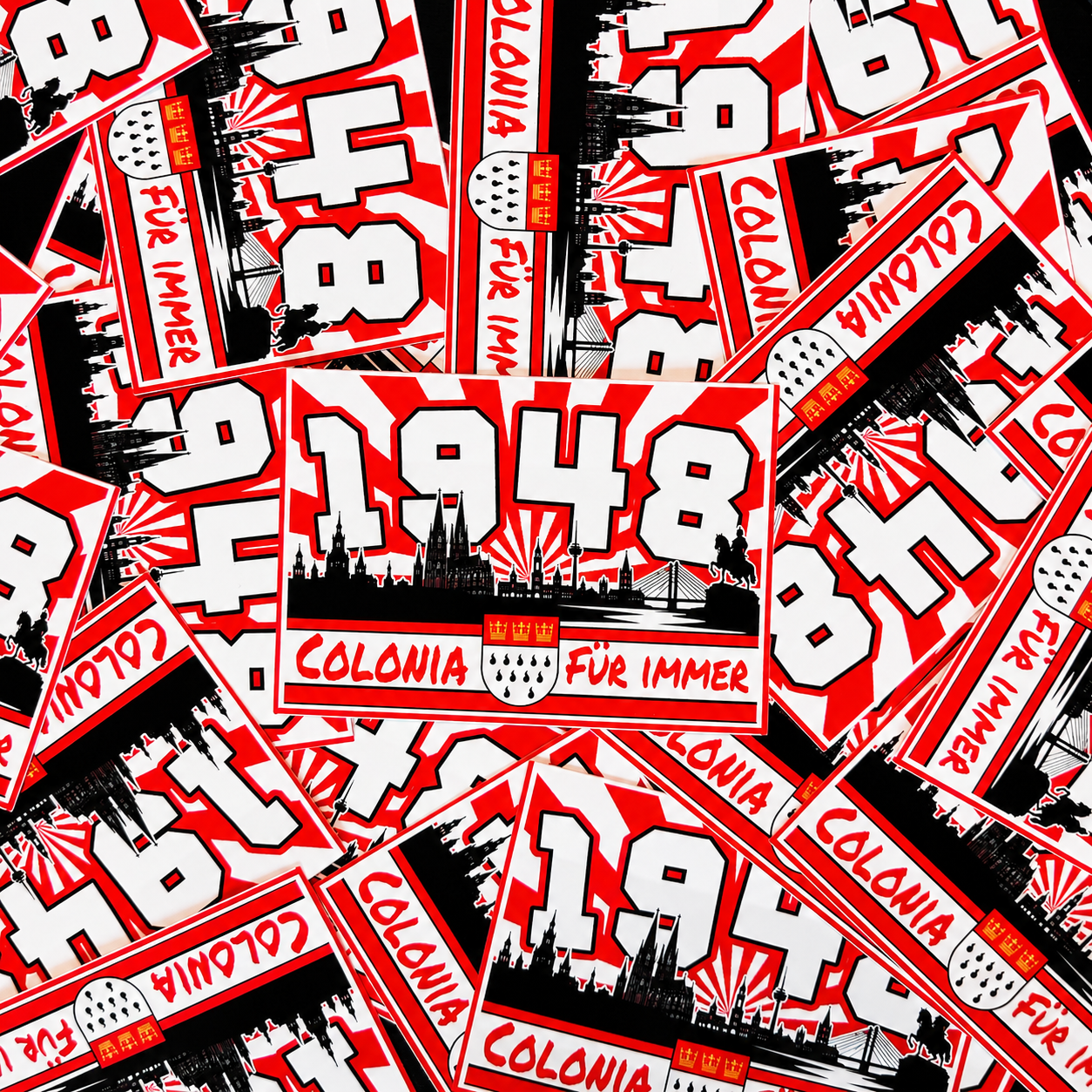 Köln Aufkleber (30 Stück)