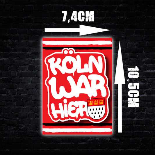 Köln Aufkleber (30 Stück)