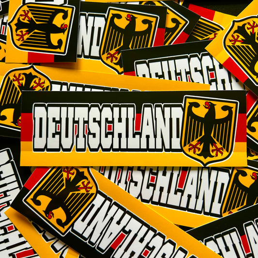 Deutschland Aufkleber (80 Stück)