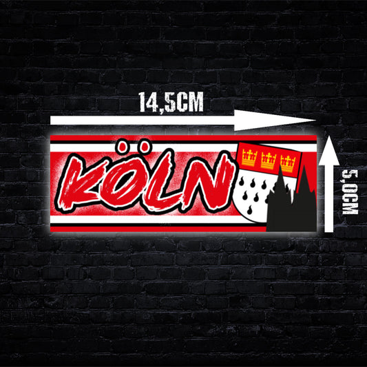 Köln Aufkleber (80 Stück)
