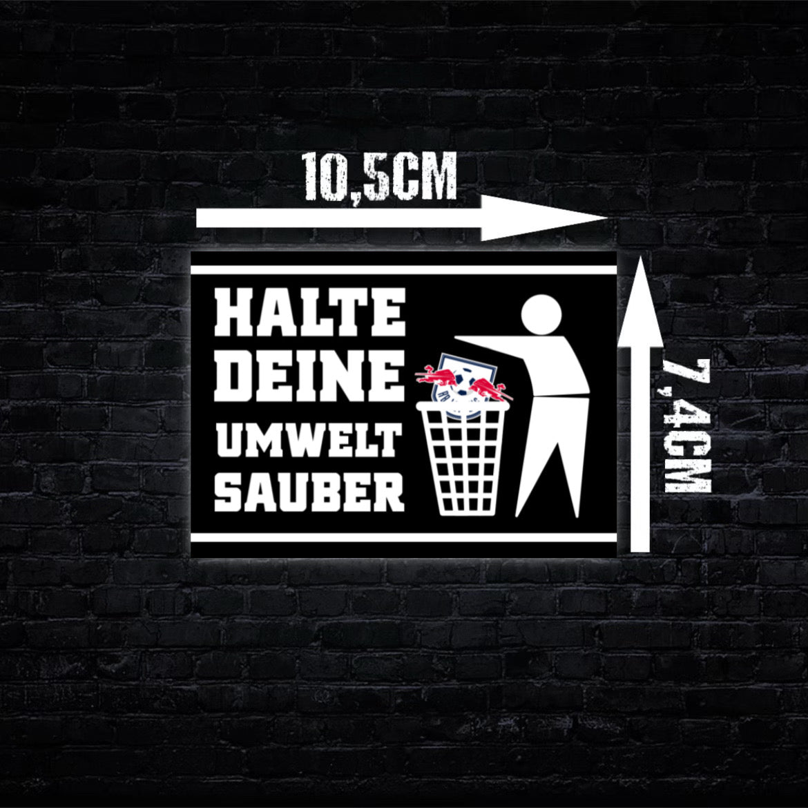 Anti RB Umwelt Aufkleber (50 Stück)