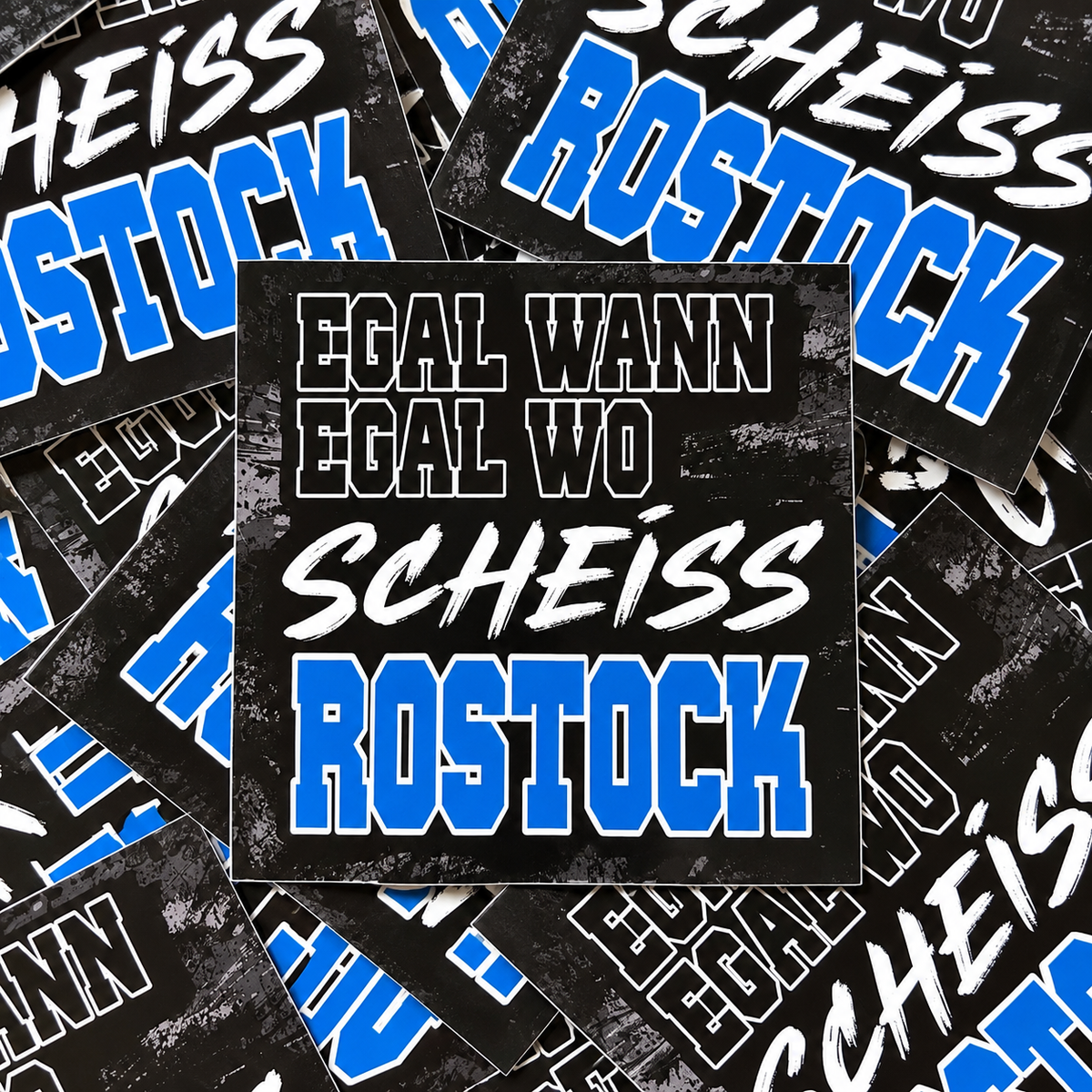 Anti Rostock Aufkleber (30 Stück)