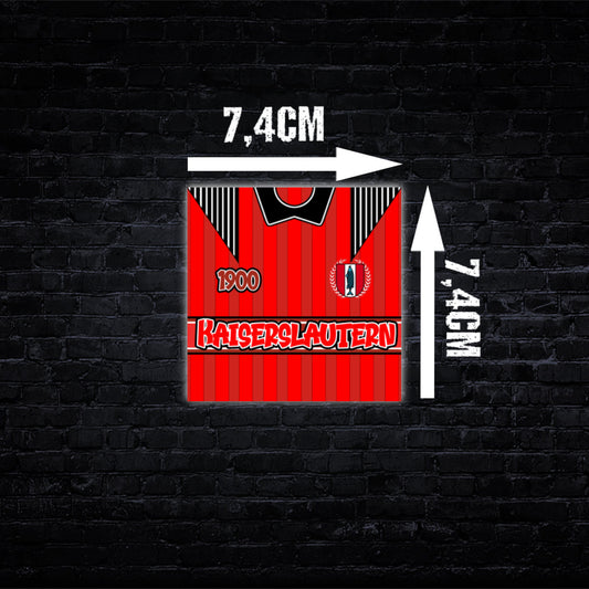 Kaiserslautern Trikot Aufkleber (100 Stück)