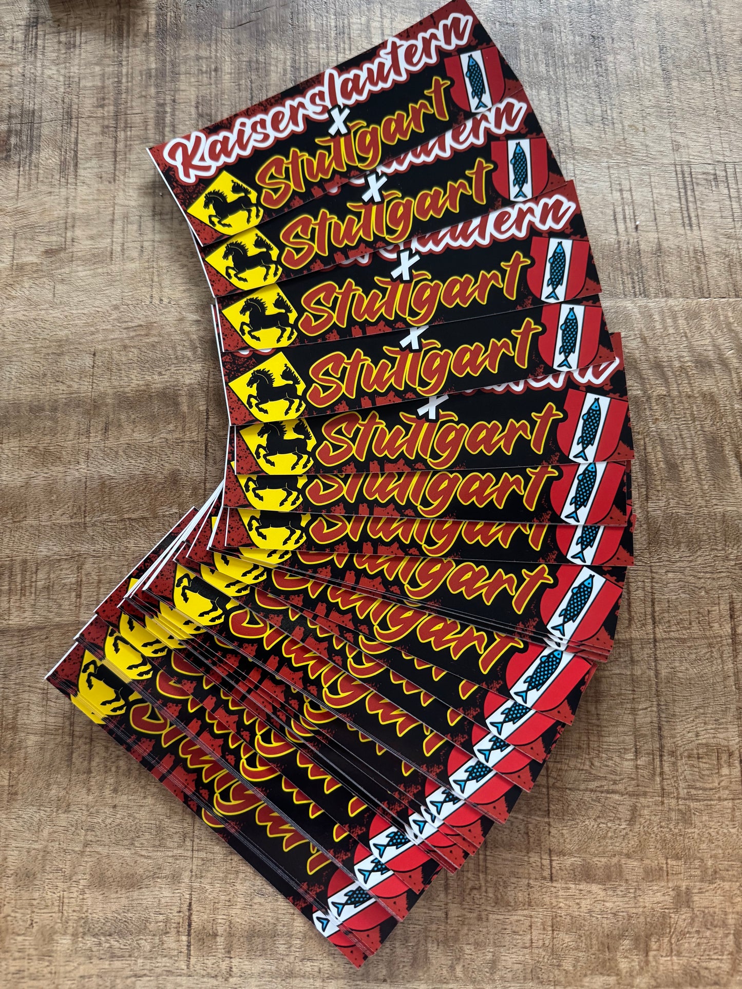 Motiv "Lautern X Stuttgart" (80 Stück)