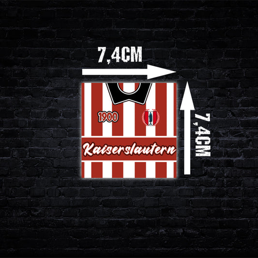 Kaiserslautern Trikot Aufkleber (100 Stück)