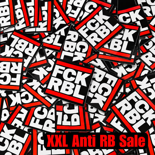 FCK RBL – 1000 Aufkleber Special | Limited Drop | 500 & 1000 Stück