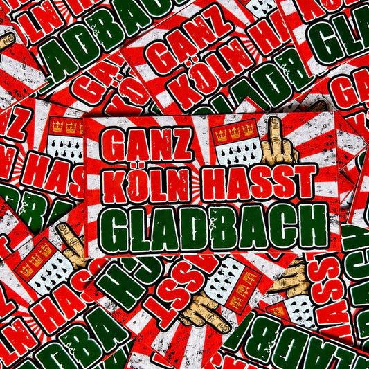 Anti Gladbach Aufkleber (50 Stück)