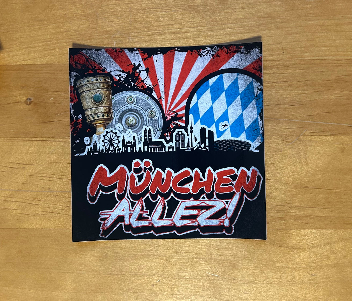 60 mal Bayern München Aufkleber Sticker