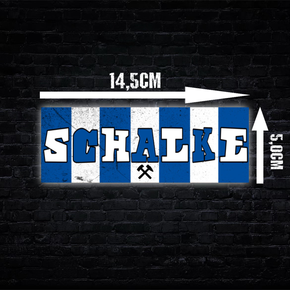 Schalke Aufkleber (40 Stück)