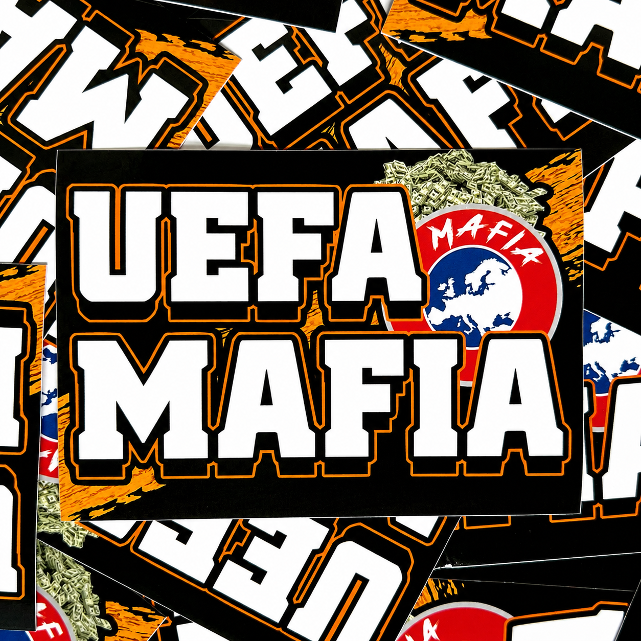 UEFA Mafia Aufkleber (30 Stück)