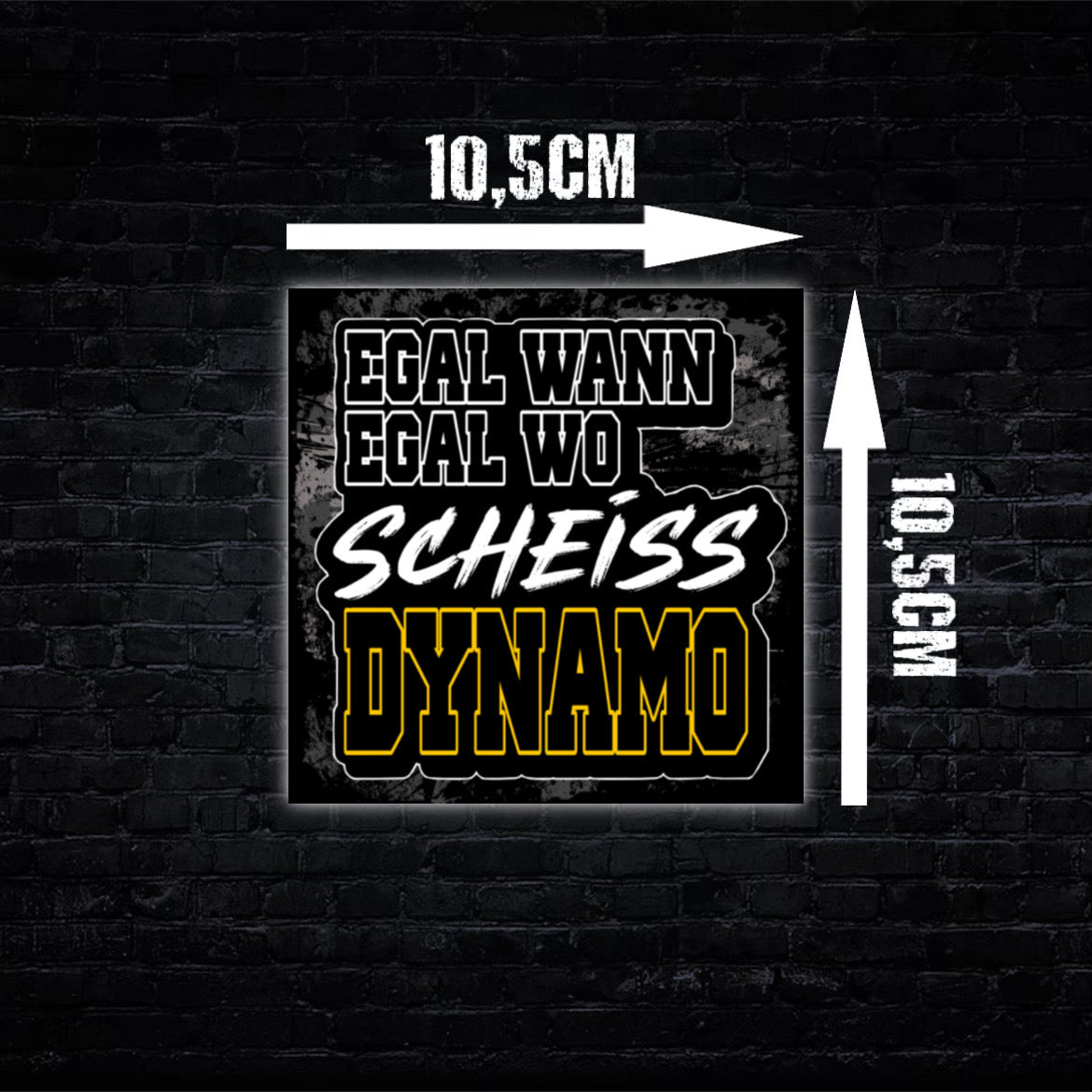 Anti Dresden Aufkleber (30 Stück)