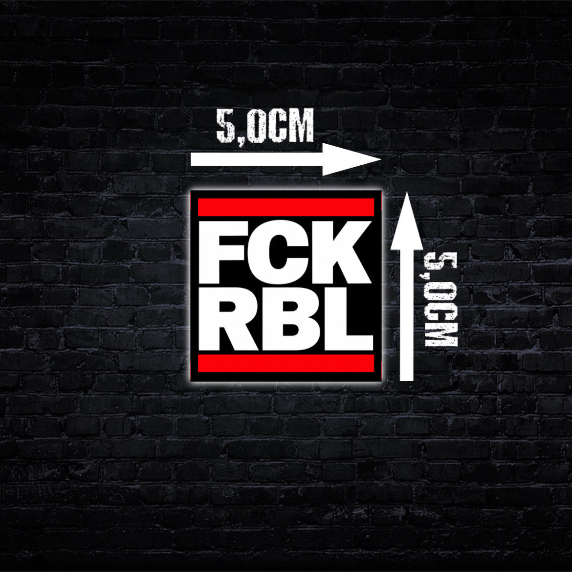 FCK RBL – 1000 Aufkleber Special | Limited Drop | 500 & 1000 Stück