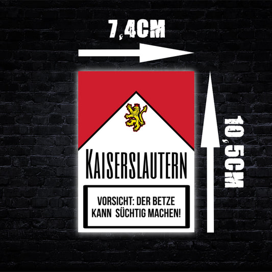 Kaiserslautern Aufkleber (60 Stück)