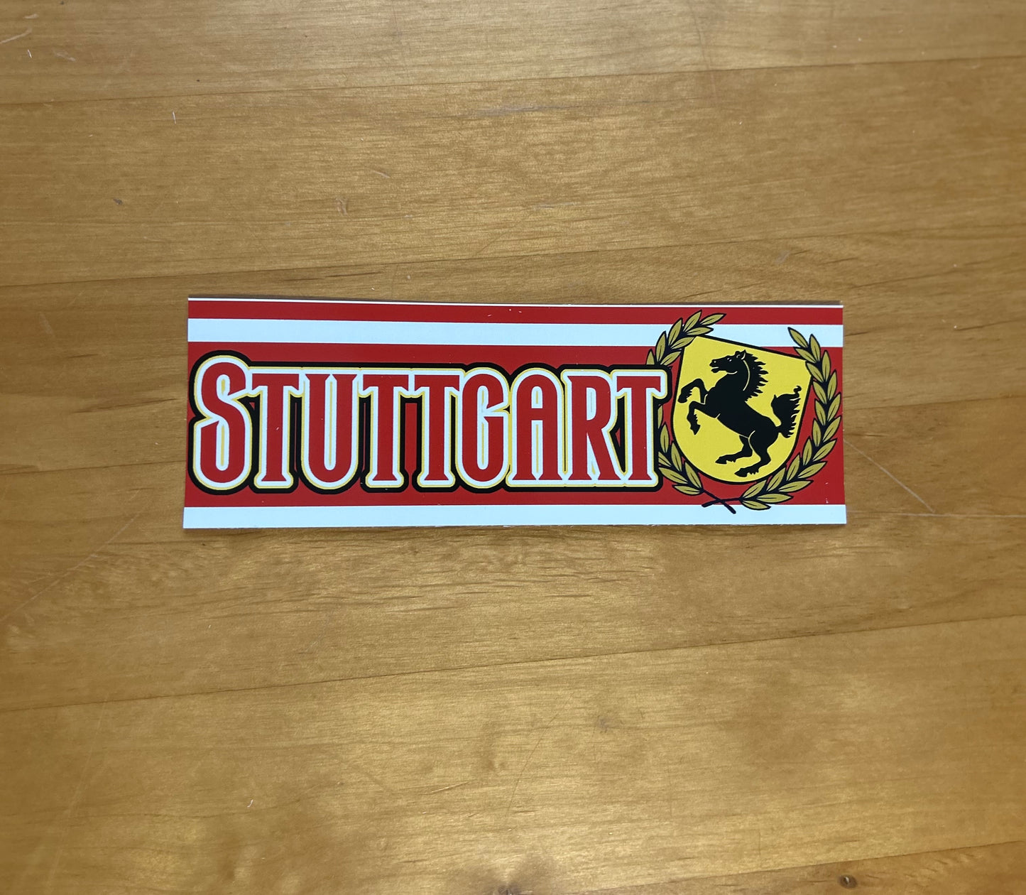 80 mal Stuttgart Aufkleber