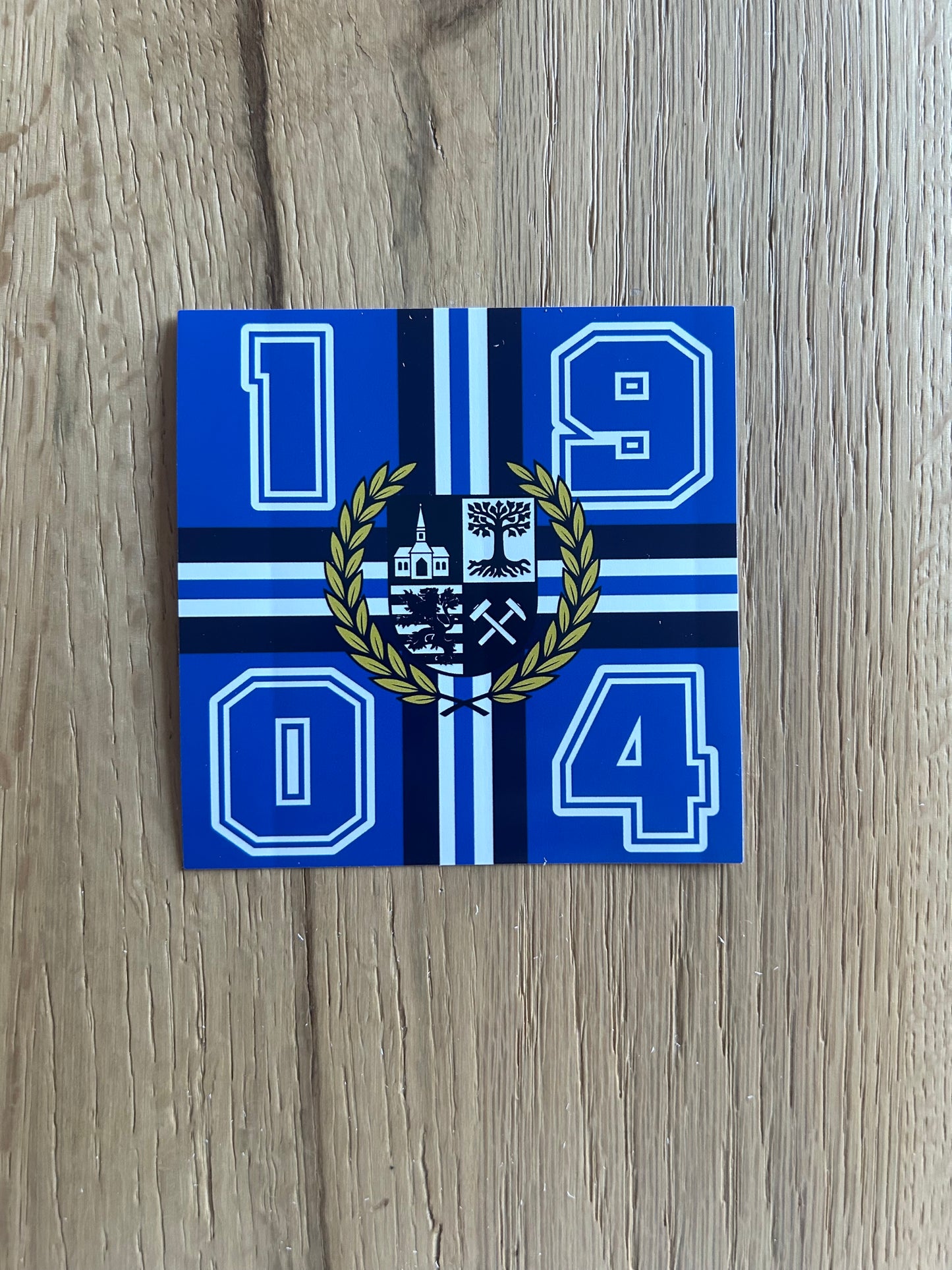 60 mal Schalke Aufkleber Motiv „1904“