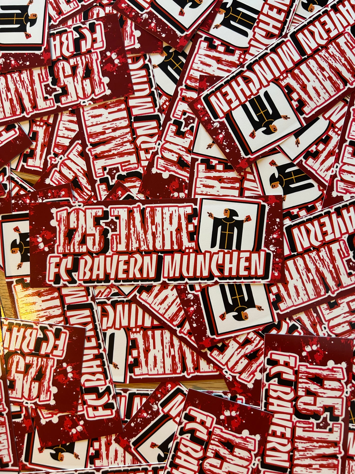 80 mal München Aufkleber Motiv „125 Jahre“