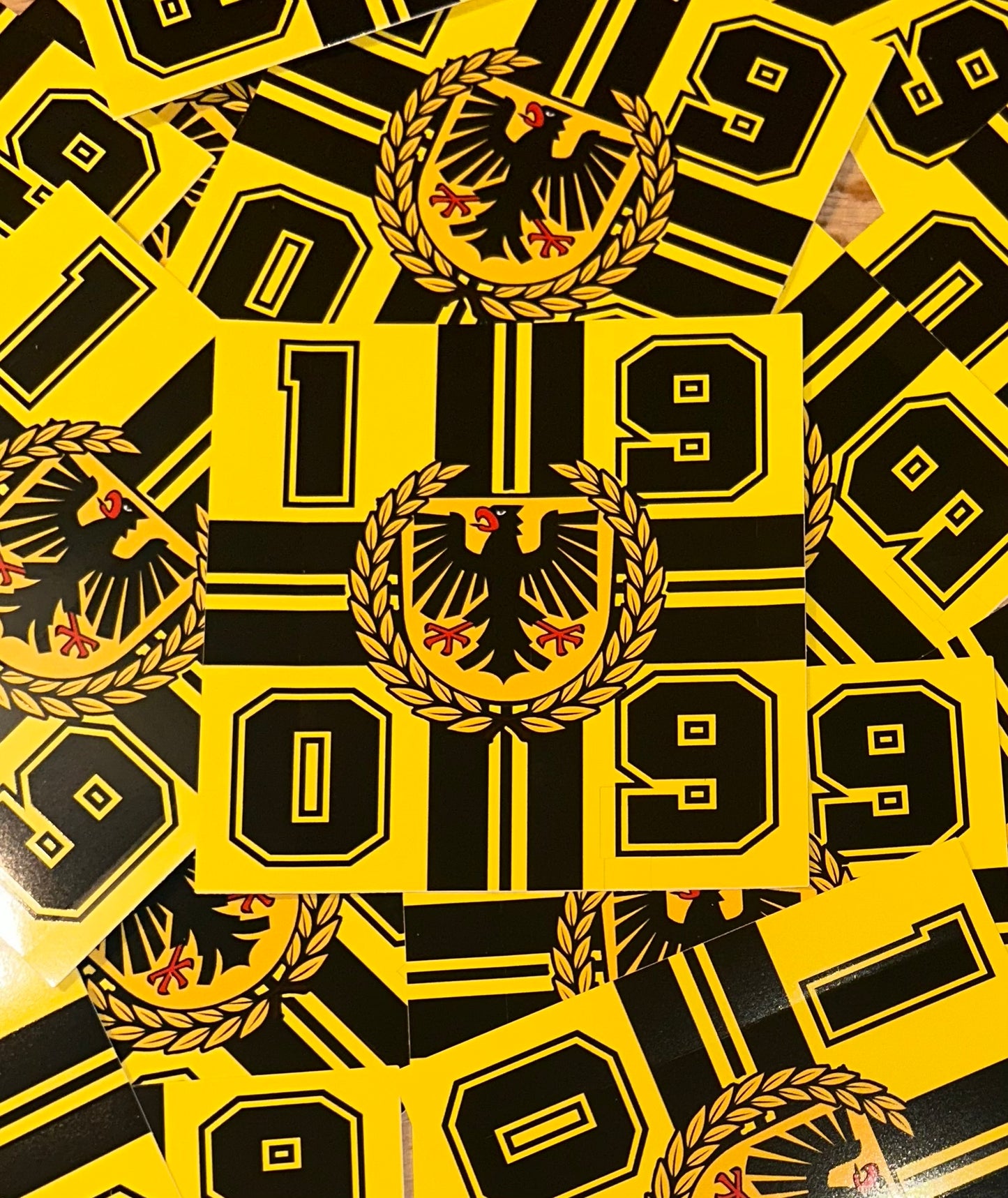 60 mal Dortmund Aufkleber Motiv "1909"
